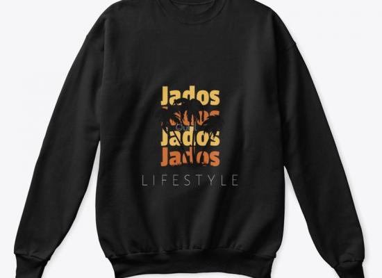 sweatshirt à capuche marque Jados lifestyle noir