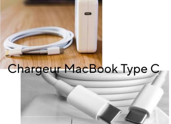 Chargeur MacBook Pro type C 